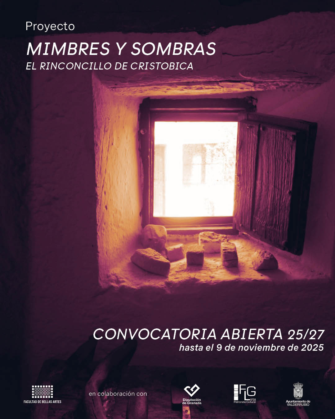 Cartel Mimbres y sombras Cartel Mimbres y sombras