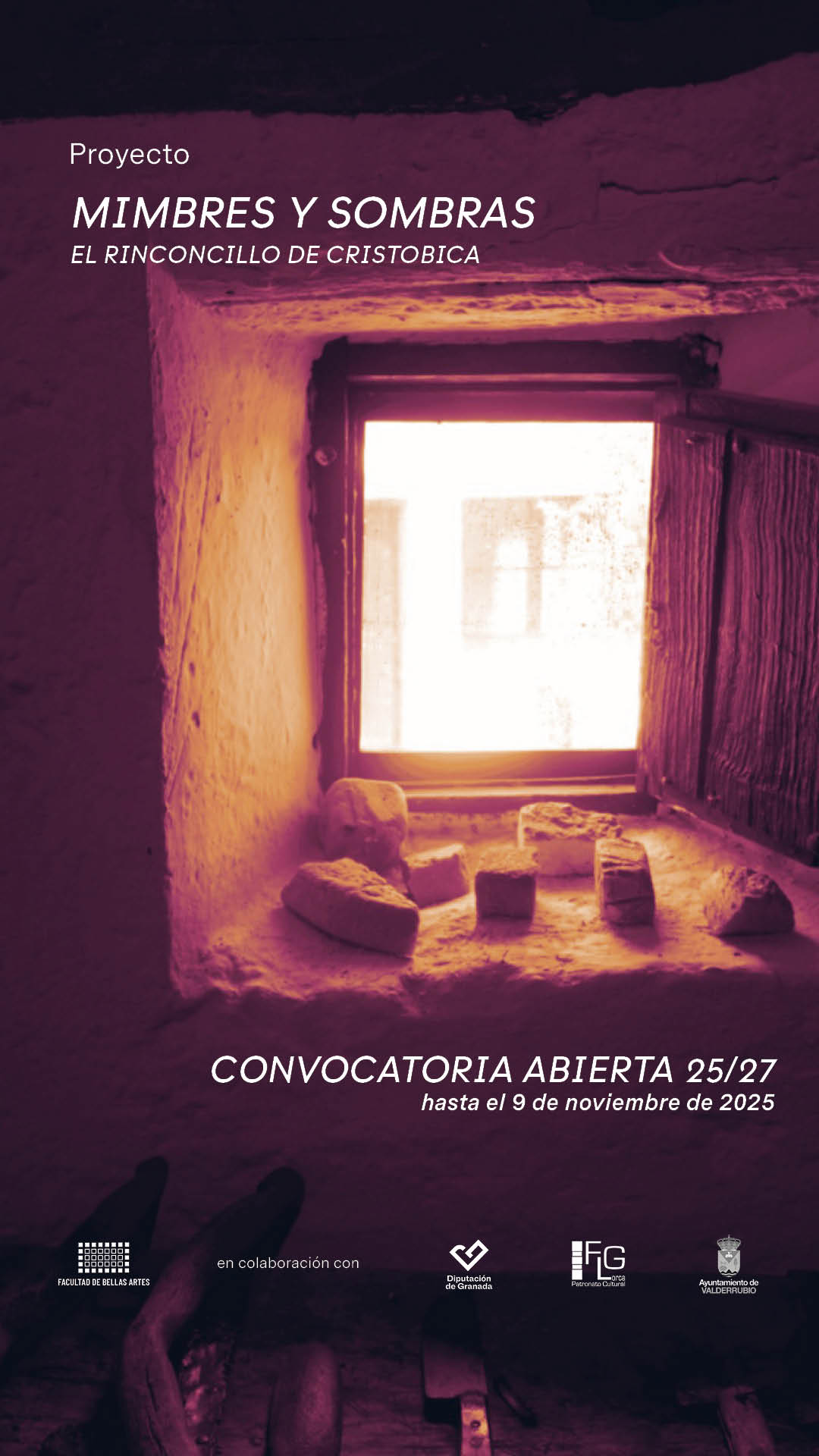 Cartel Mimbres y sombras