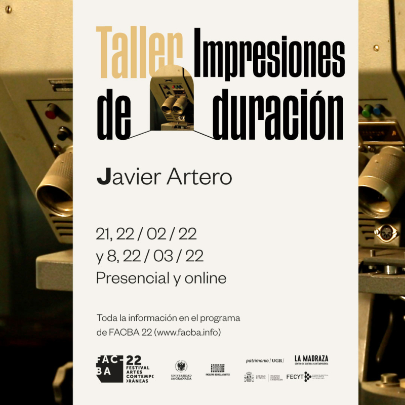 Taller «Impresiones de duración». Javier Artero